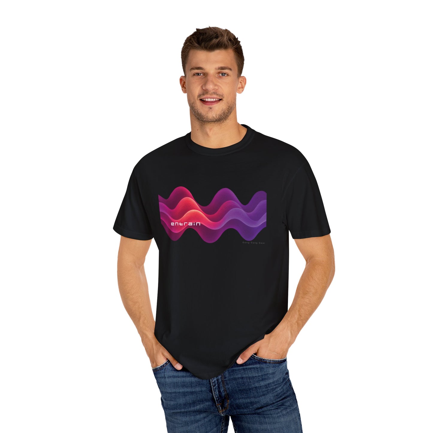 ENTRAIN - PINK (CC Unisex tee)
