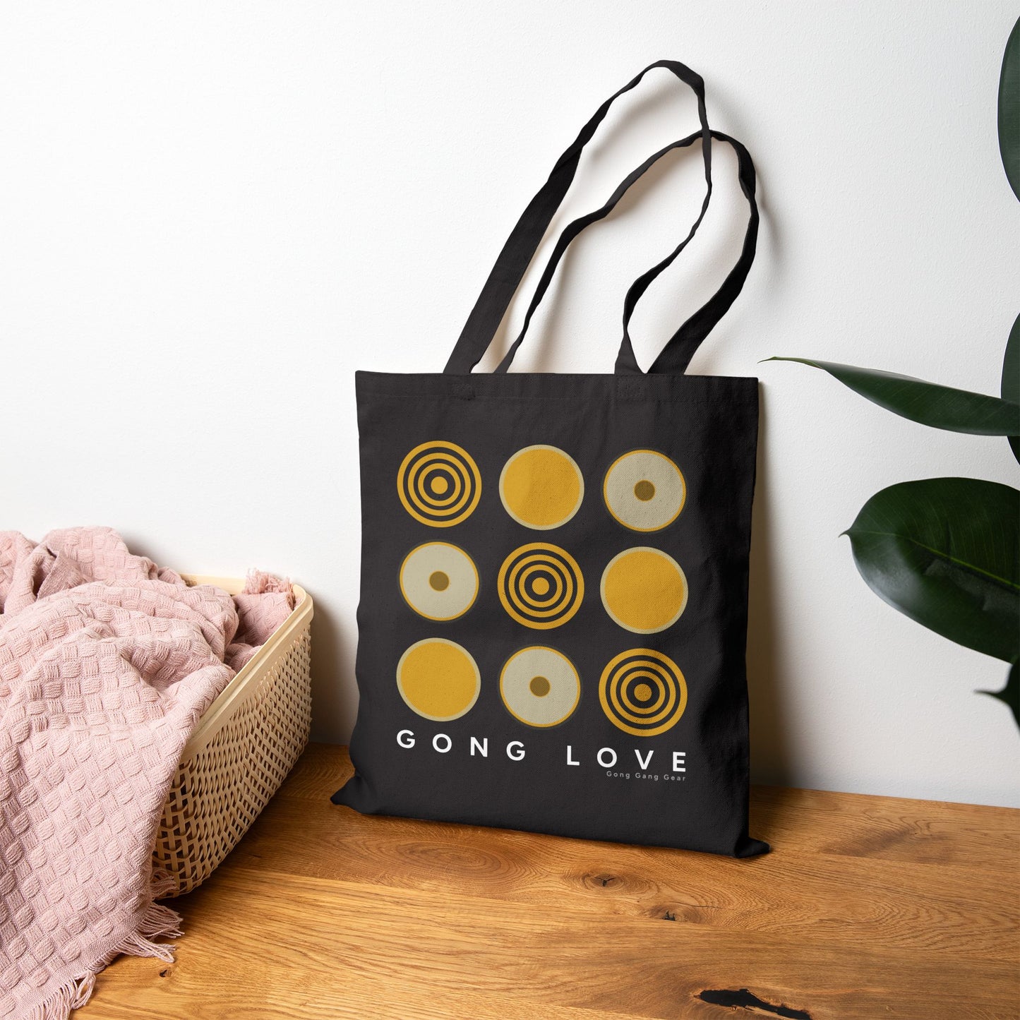 GONG LOVE (Canvas Tote Bag)