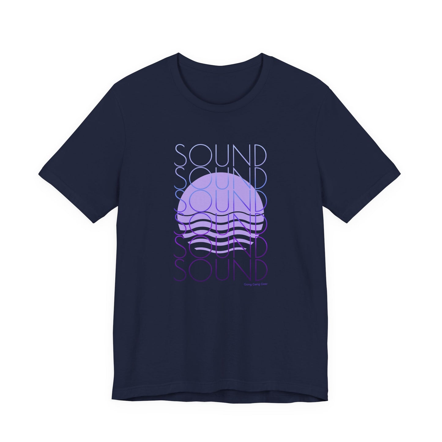 SOUND WAVES (B+C Unisex tee)