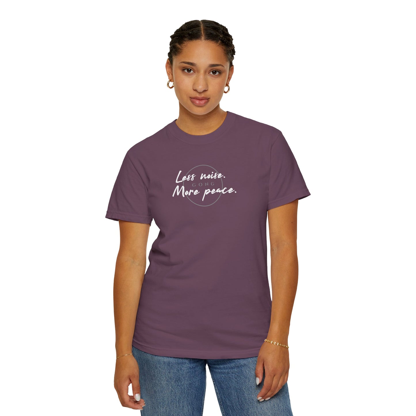 LESS NOISE MORE PEACE (CC Unisex tee)