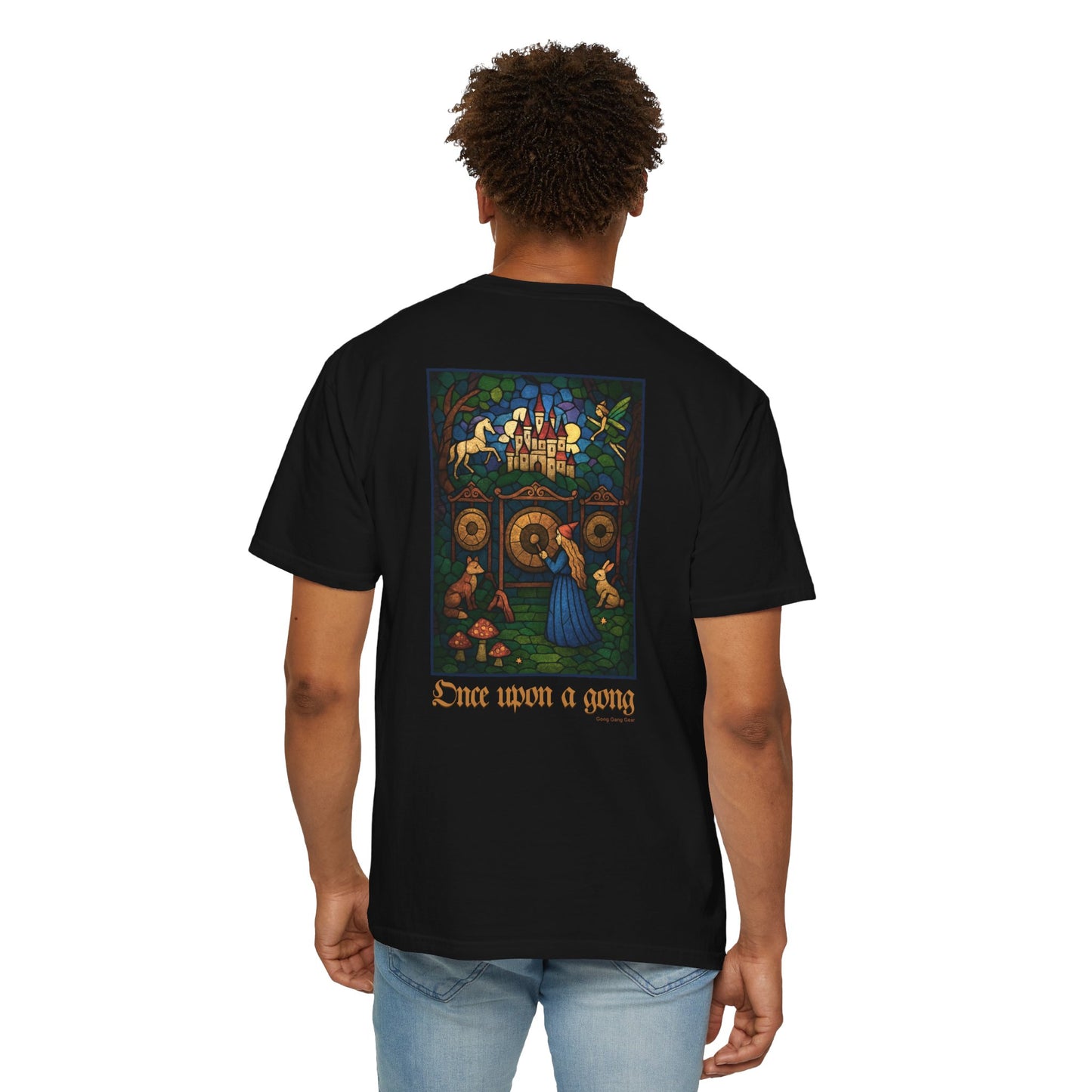 ONCE UPON A GONG (Back) (CC Unisex tee)