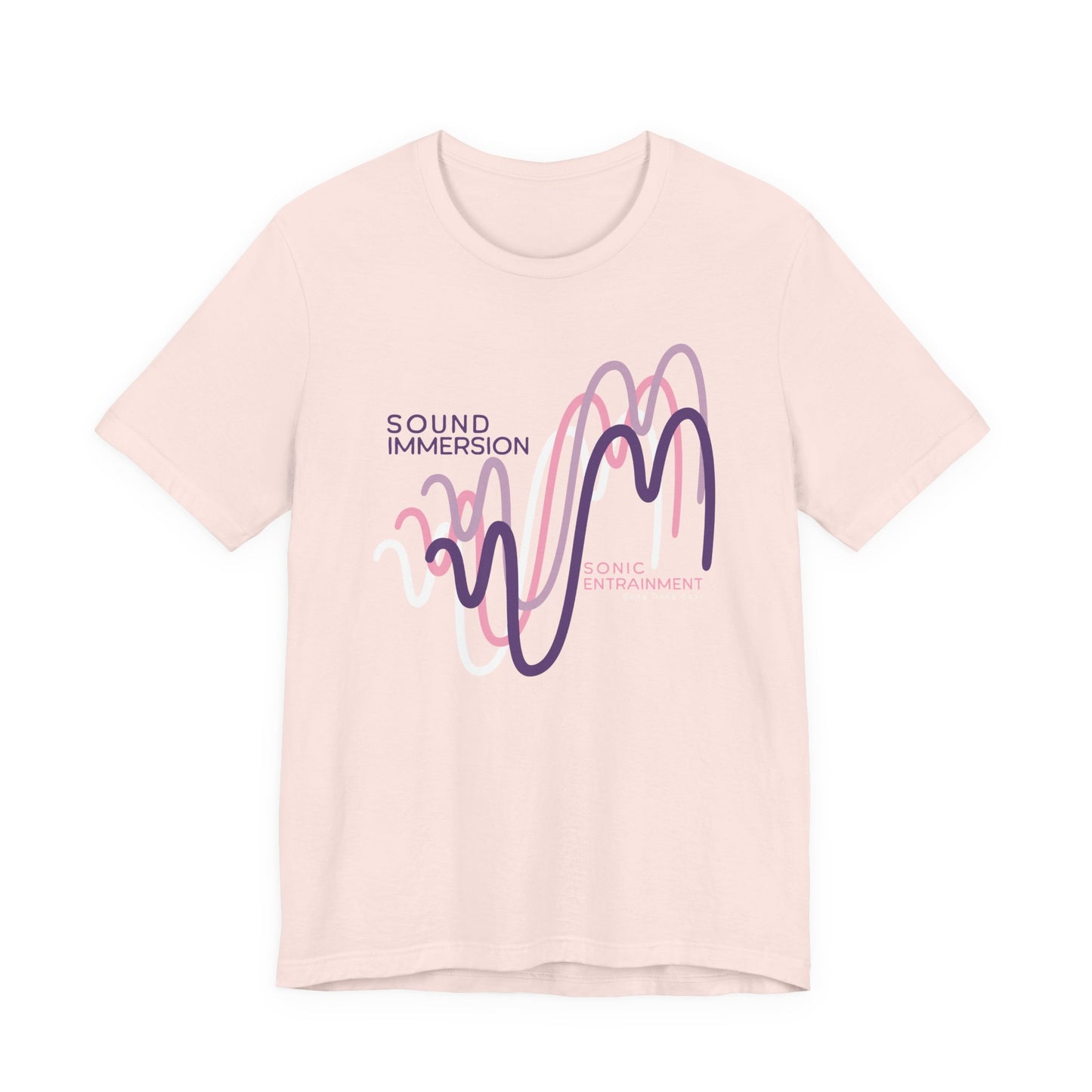 SOUND IMMERSION - ENTRAINMENT (Unisex B+C tee)