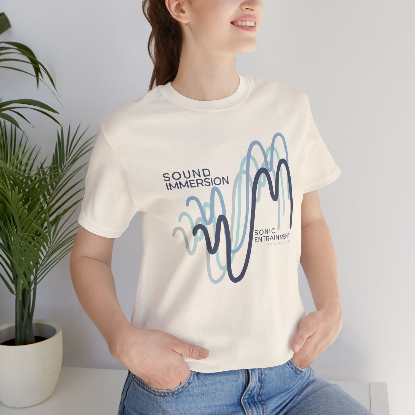 SOUND IMMERSION - ENTRAINMENT (Unisex B+C tee)