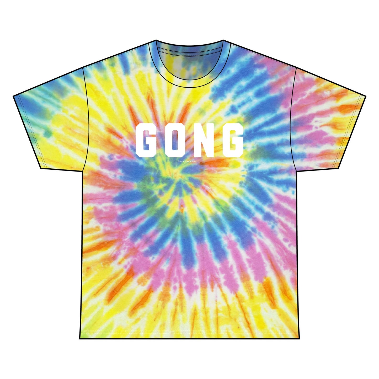 GONG TIE DYE (Gildan Unisex tee)