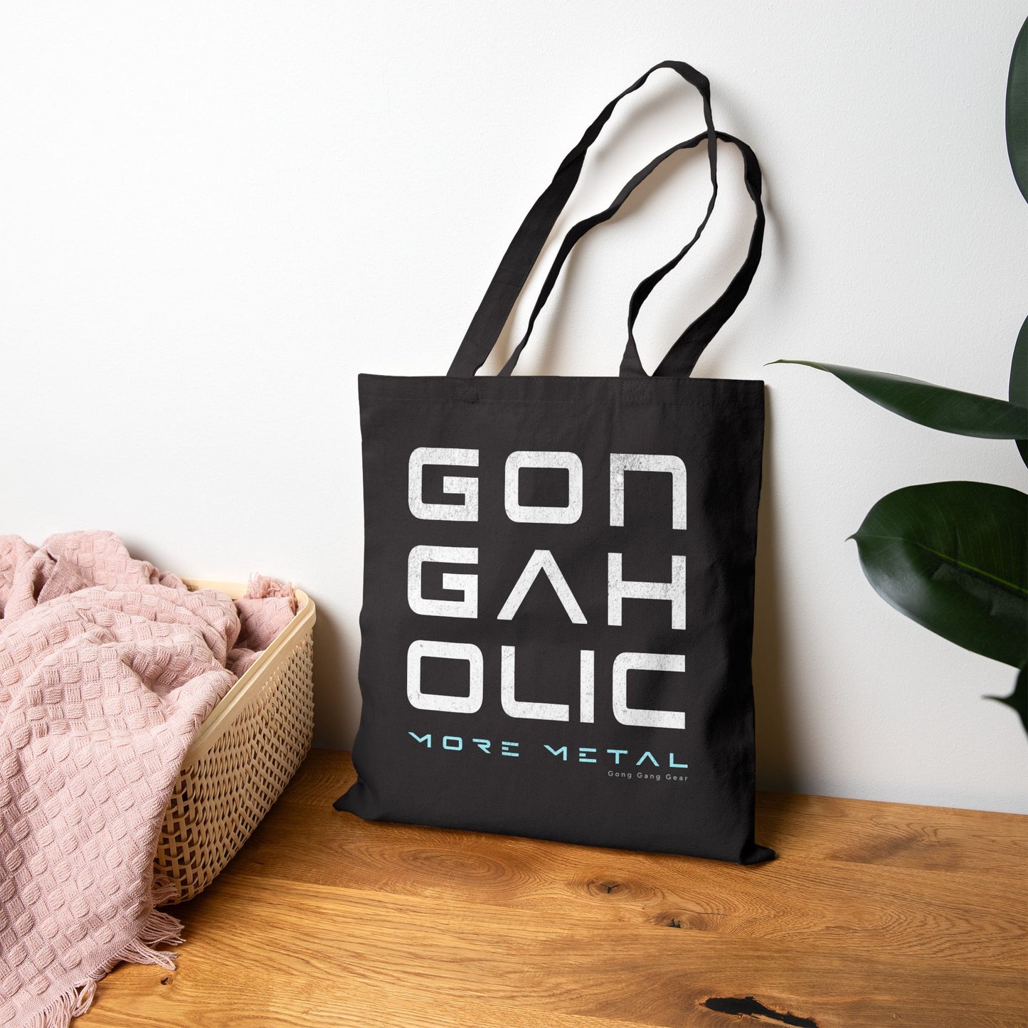 GONGAHOLIC (Canvas Tote Bag)