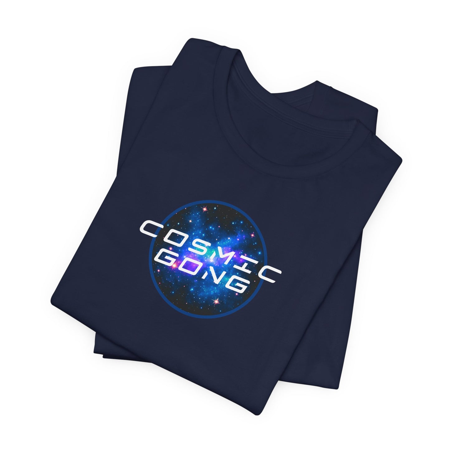 COSMIC GONG (B+C Unisex tee)