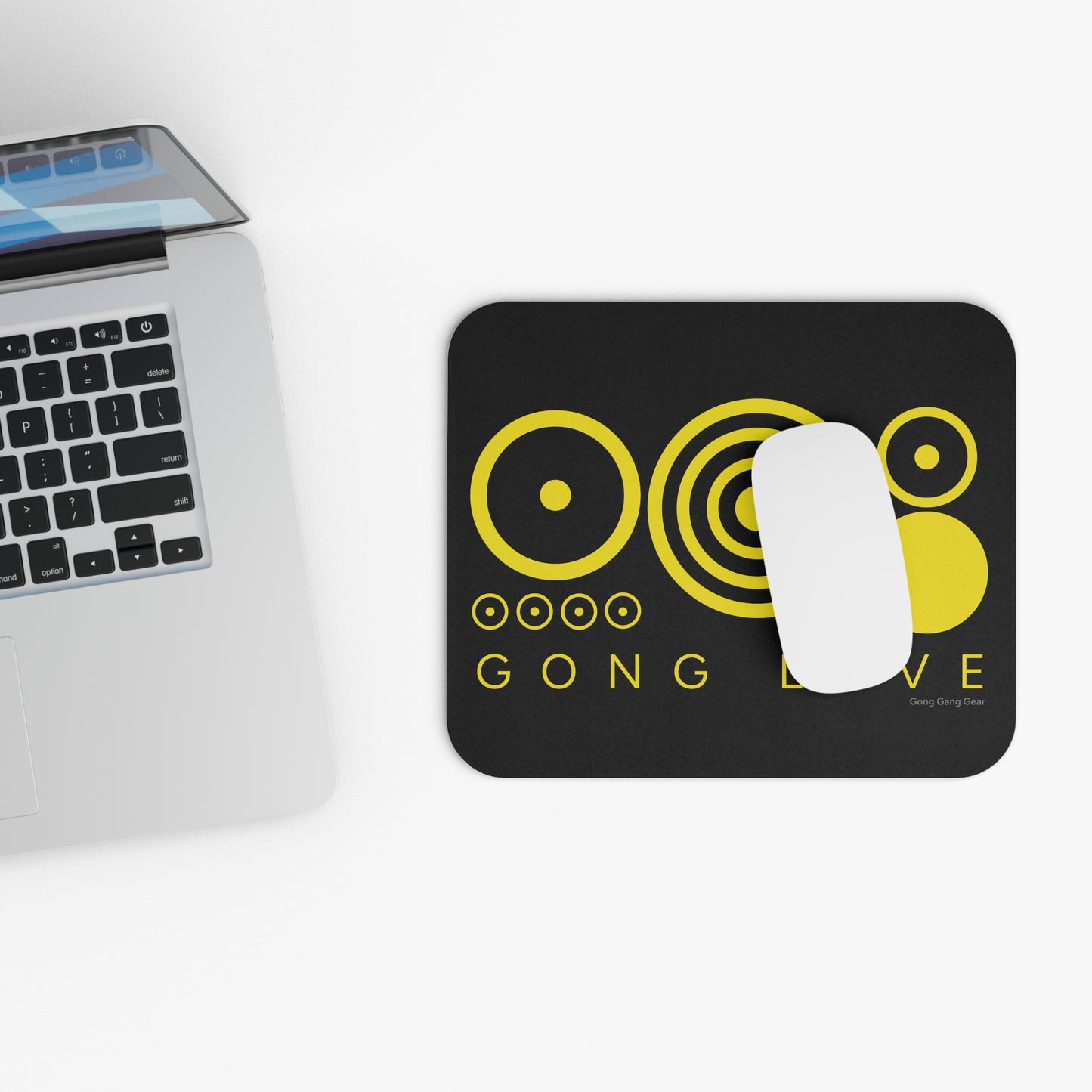 GONG LOVE HEART - YELLOW (Mouse Pad)