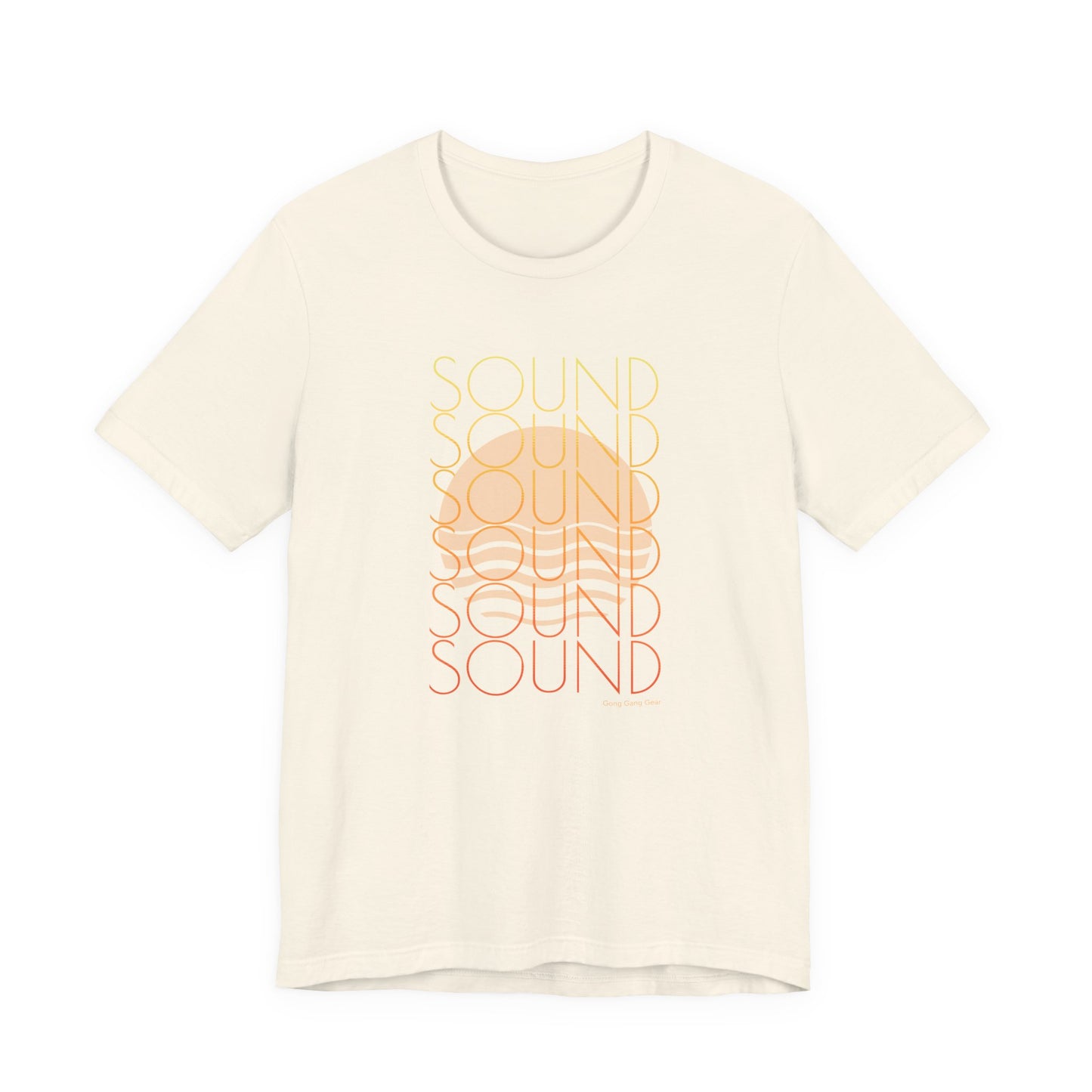 SOUND WAVES (B+C Unisex tee)