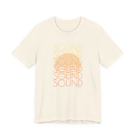 SOUND WAVES (B+C Unisex tee)