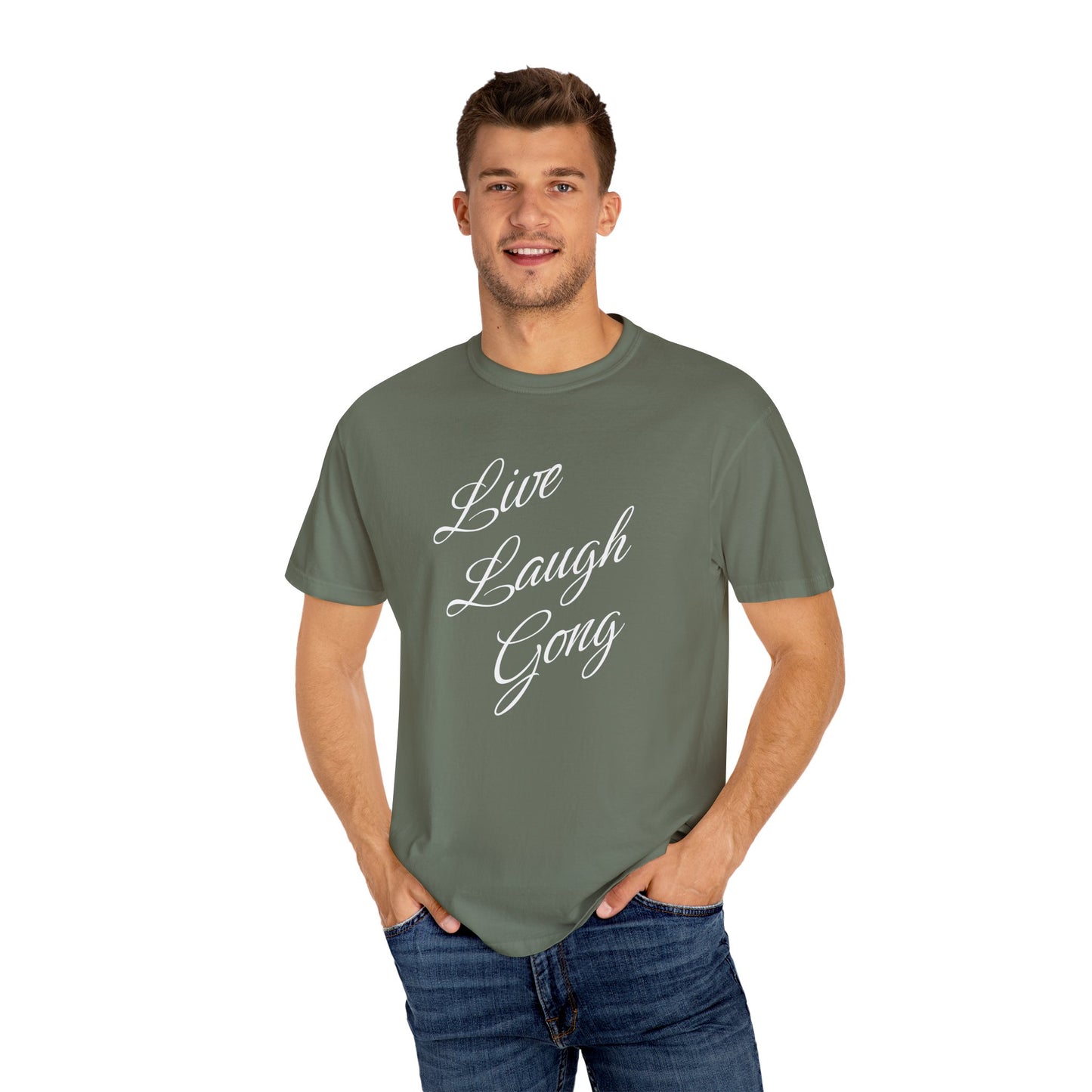 LIVE LAUGH GONG (CC Unisex tee)