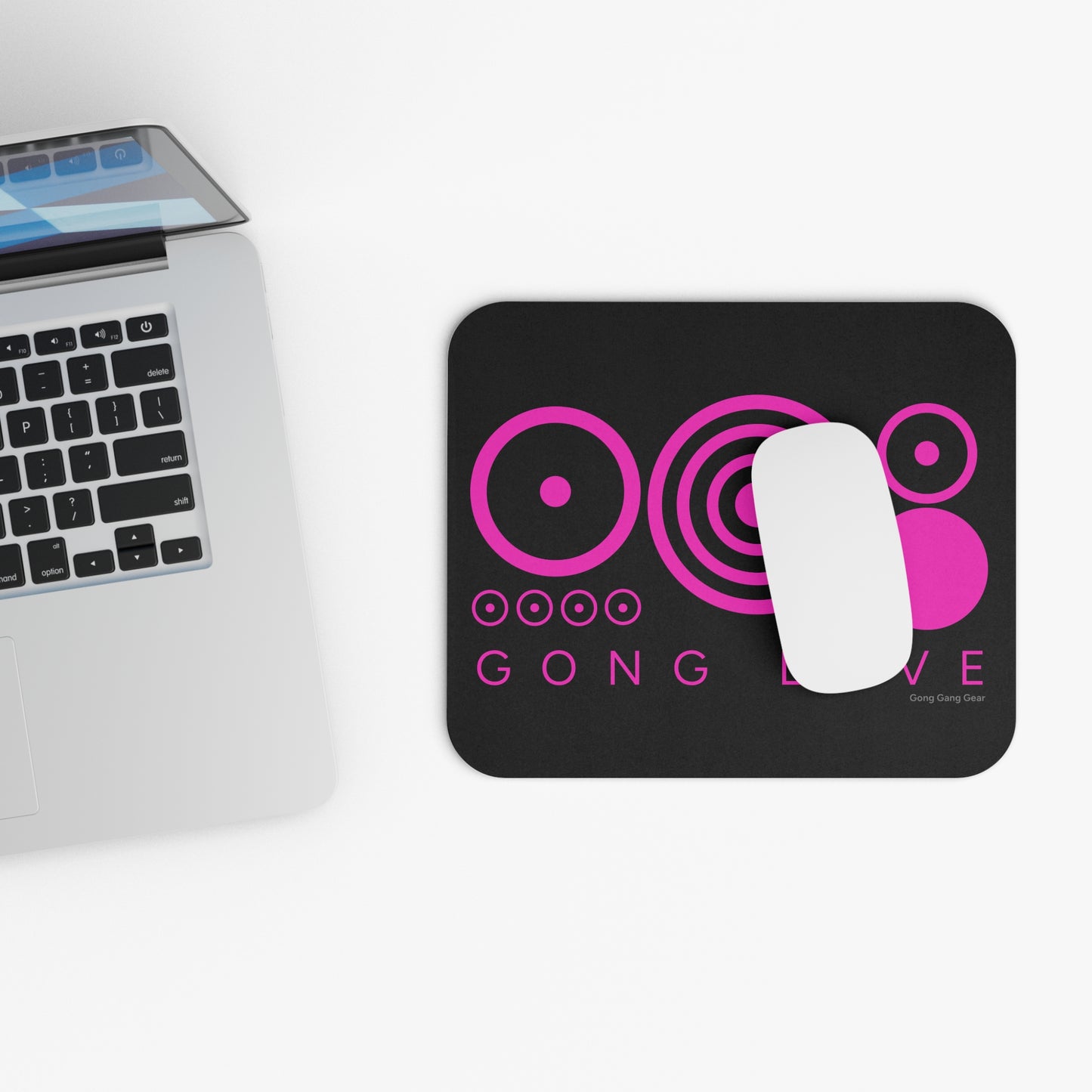 GONG LOVE HEART - PINK (Mouse Pad)
