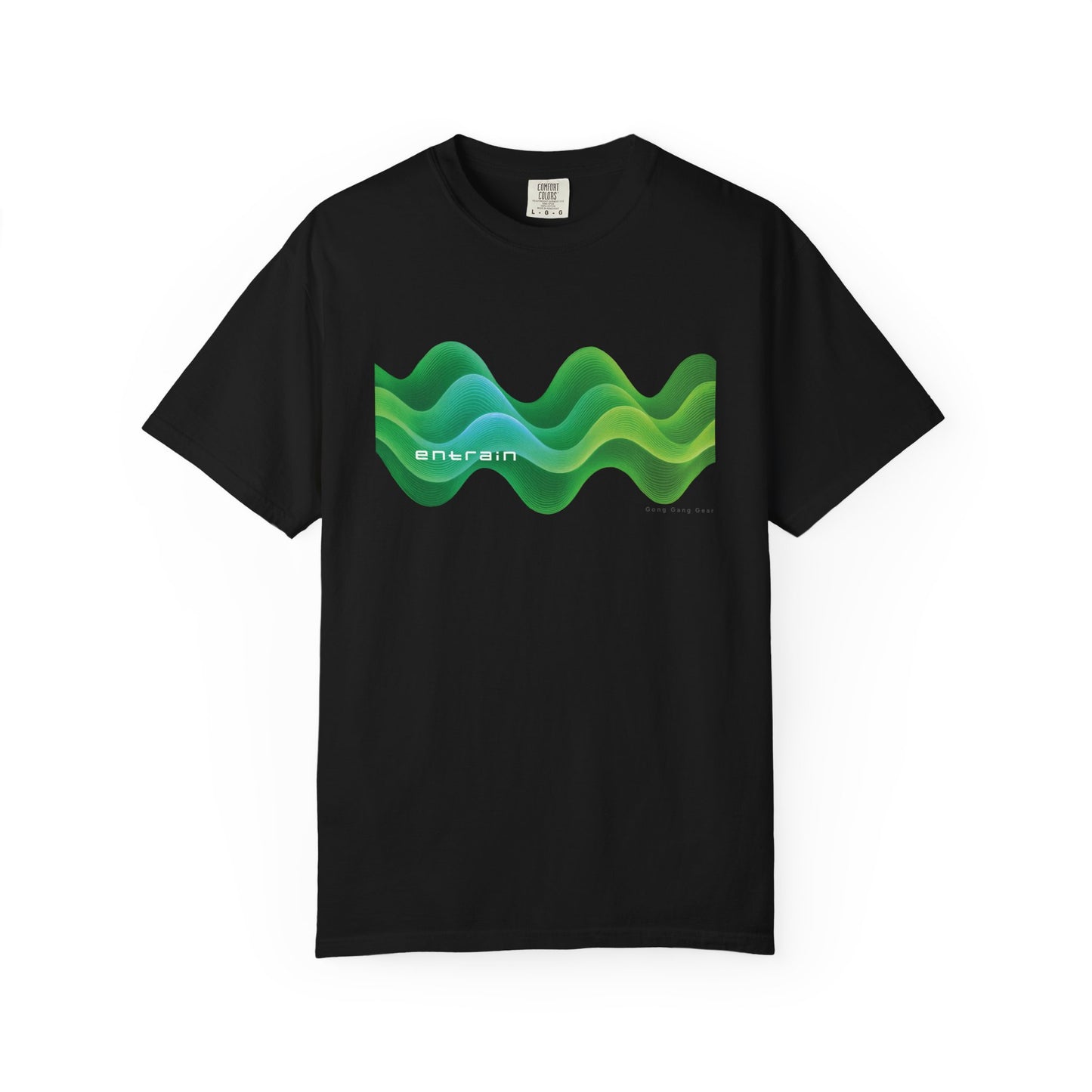 ENTRAIN - GREEN (CC Unisex tee)