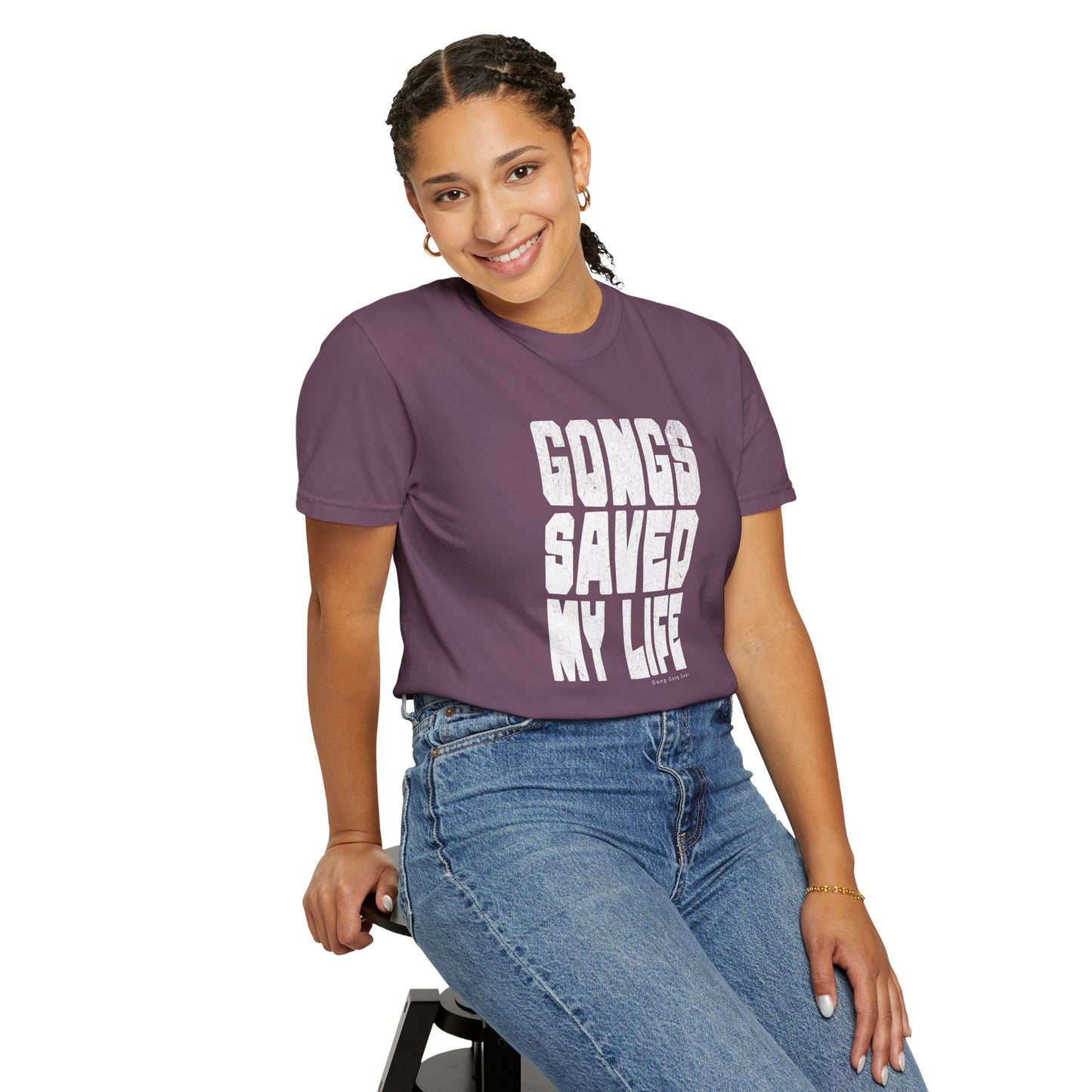 GONGS SAVED MY LIFE (CC Unisex tee)