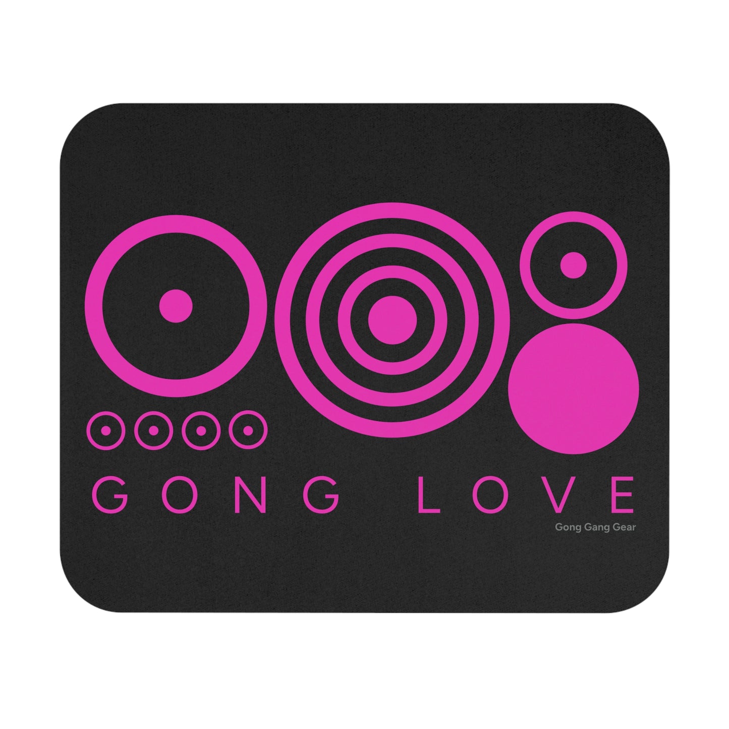 GONG LOVE HEART - PINK (Mouse Pad)