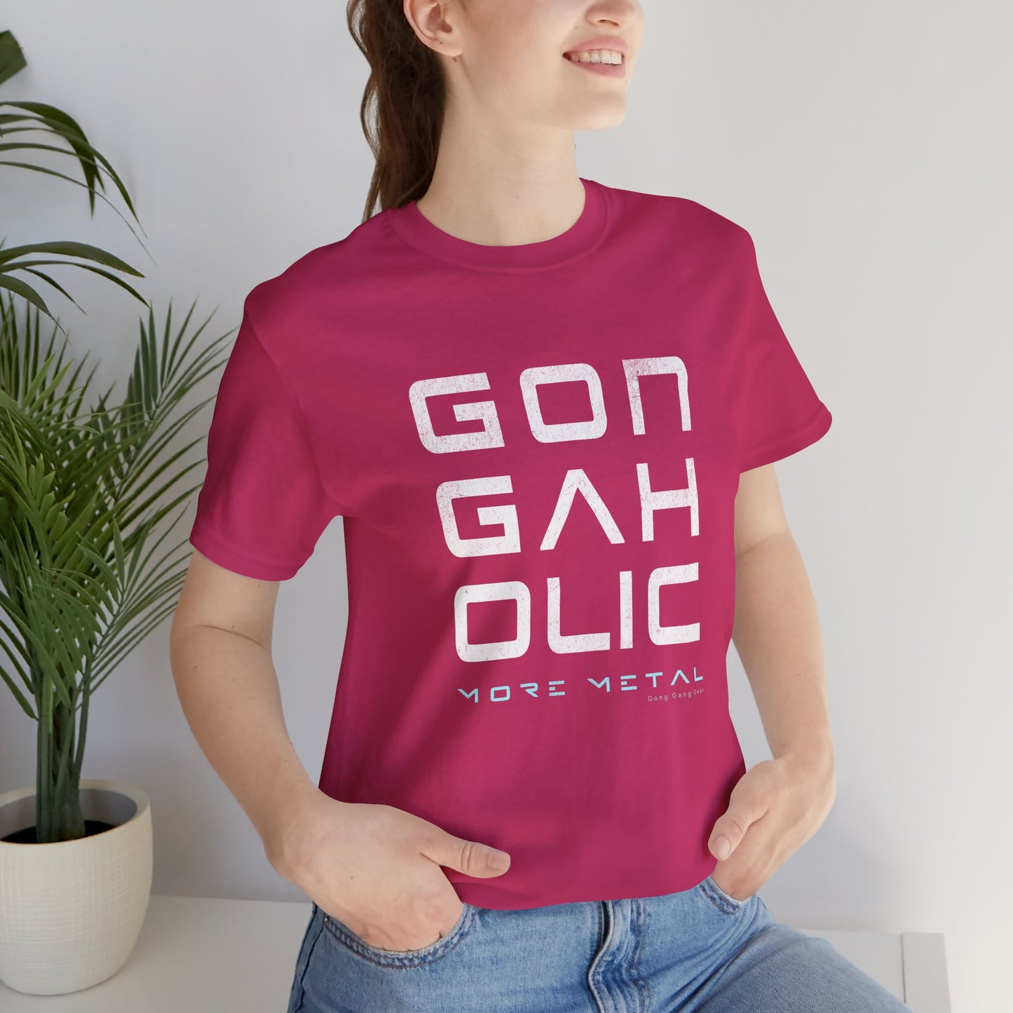 GONGAHOLIC (B+C Unisex tee)