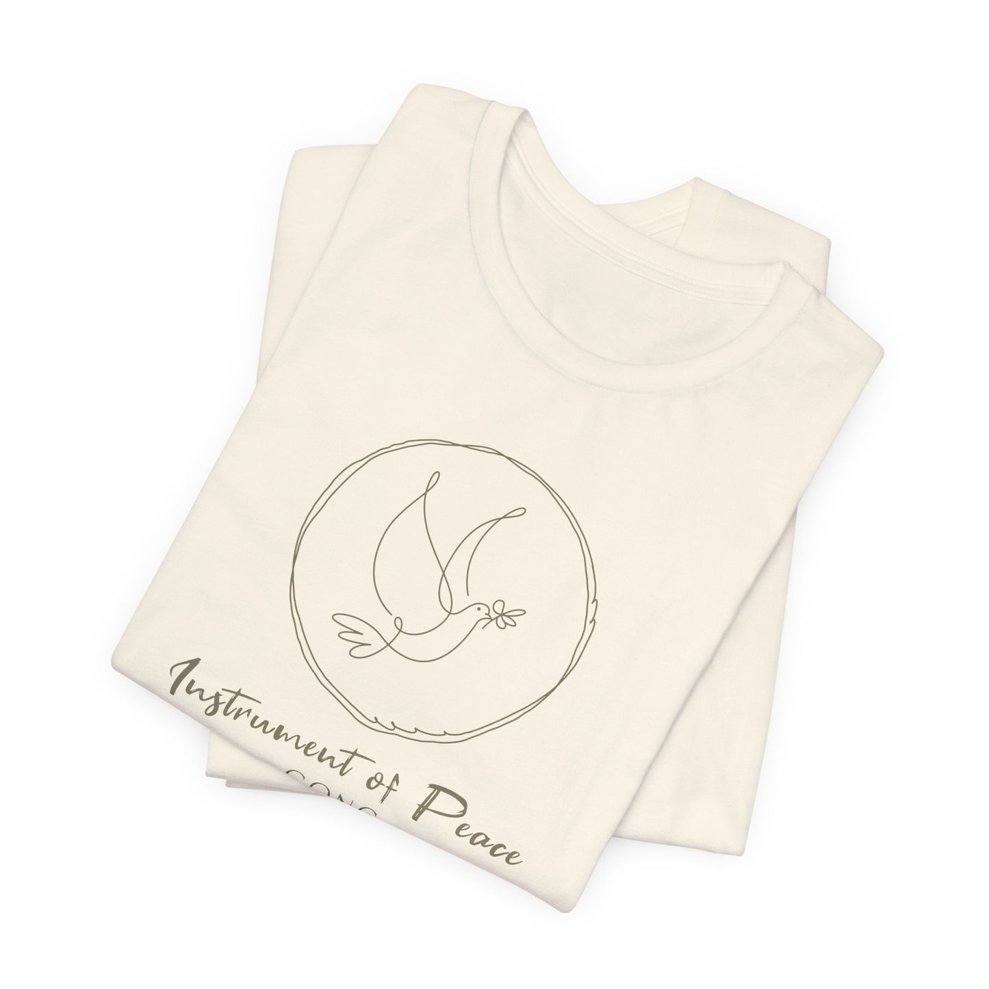 INSTRUMENT OF PEACE (B+C Unisex tee)