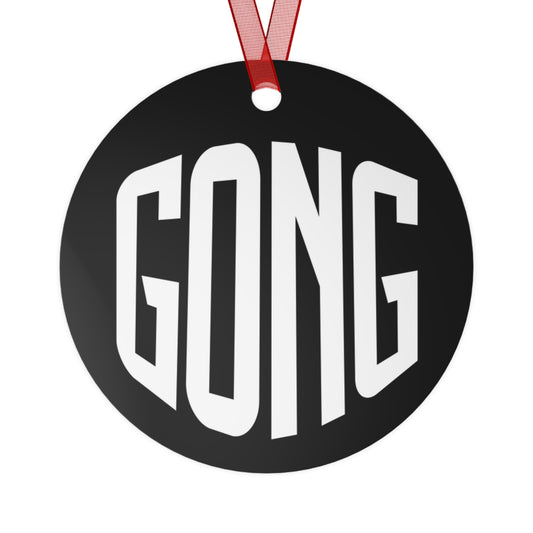 GONG - HEAR FEEL LOVE (Metal Ornament)