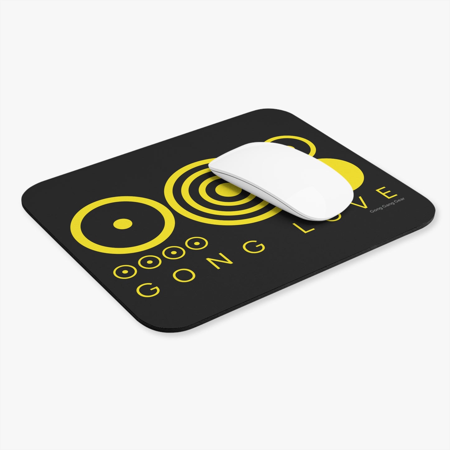GONG LOVE HEART - YELLOW (Mouse Pad)