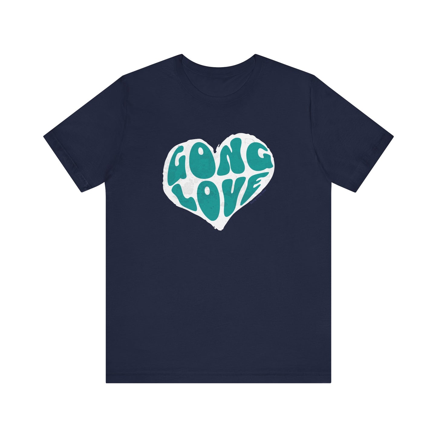 GONG LOVE HEART (B+C Unisex tee)