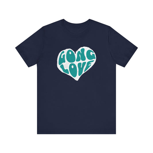 GONG LOVE HEART (B+C Unisex tee)