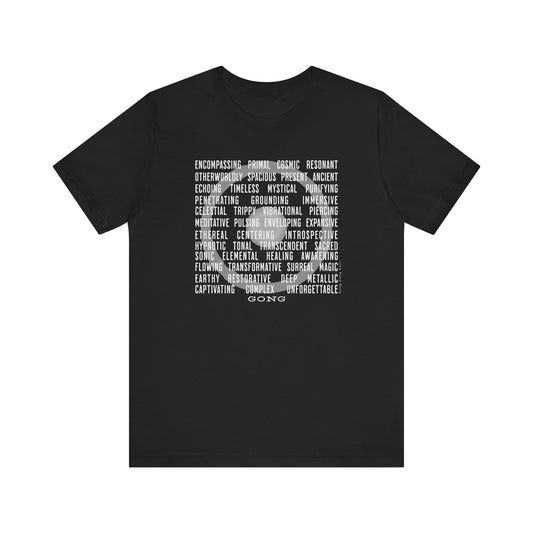 GONG EXPERIENCE (B&C Unisex tee)