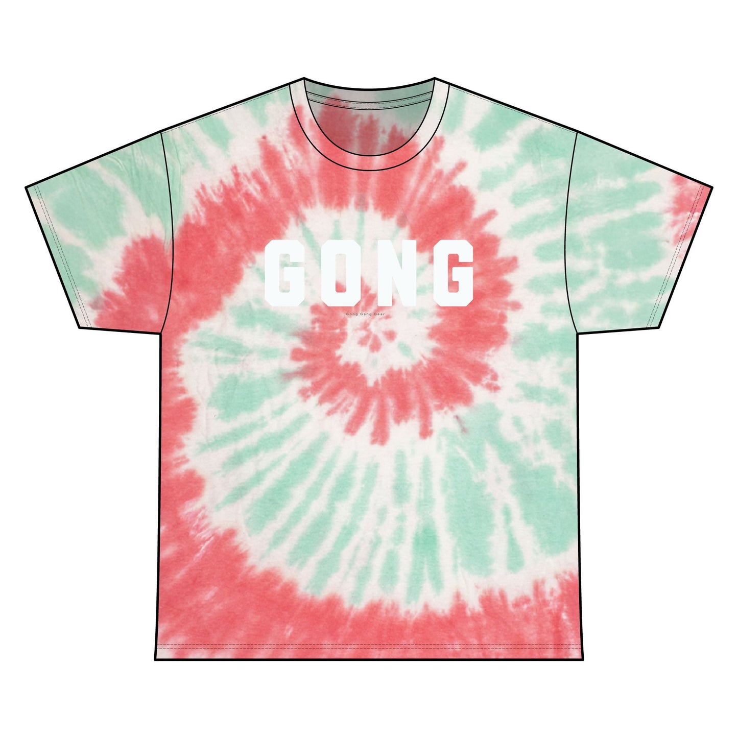 GONG TIE DYE (Gildan Unisex tee)