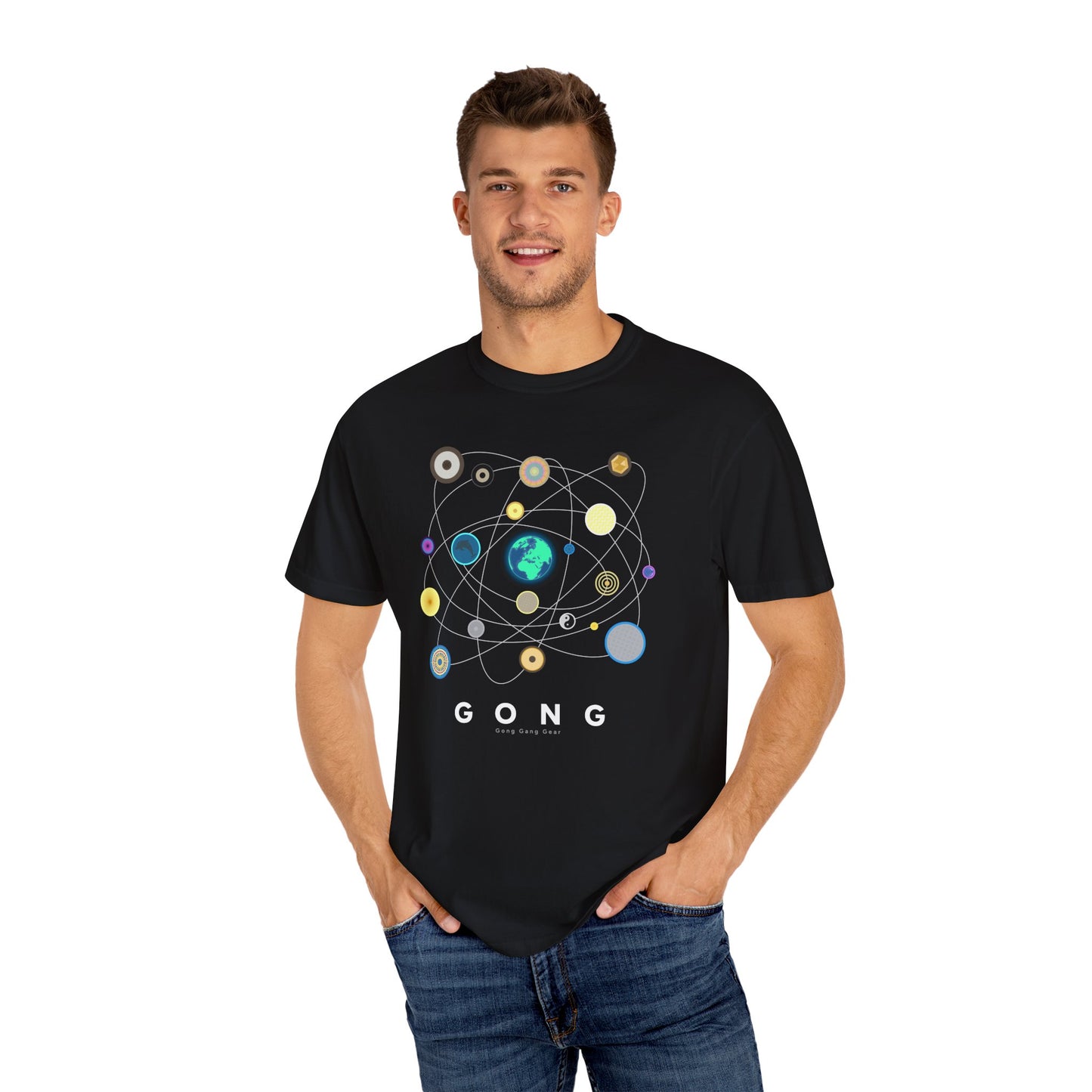PLANETARY GONGS (CC Unisex tee)