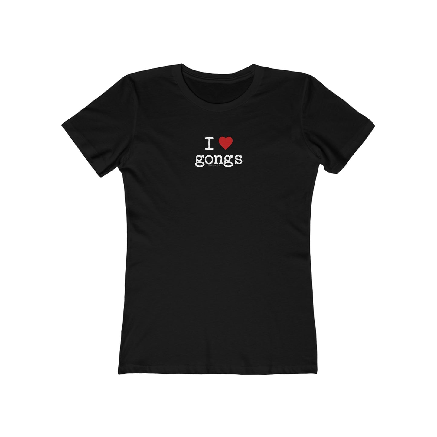 I HEART GONGS (Women's fit tee)