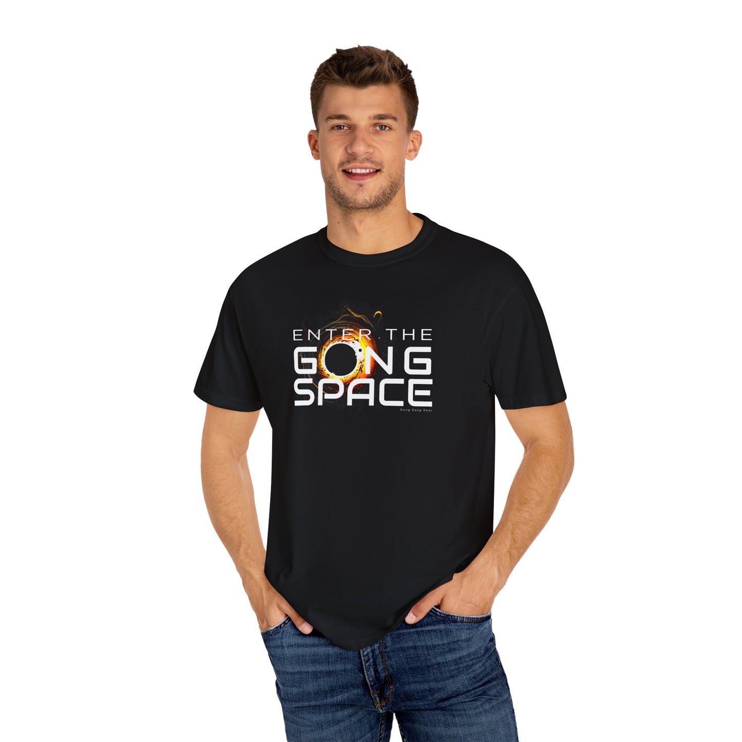 ENTER THE GONG SPACE (Unisex 4X tee)
