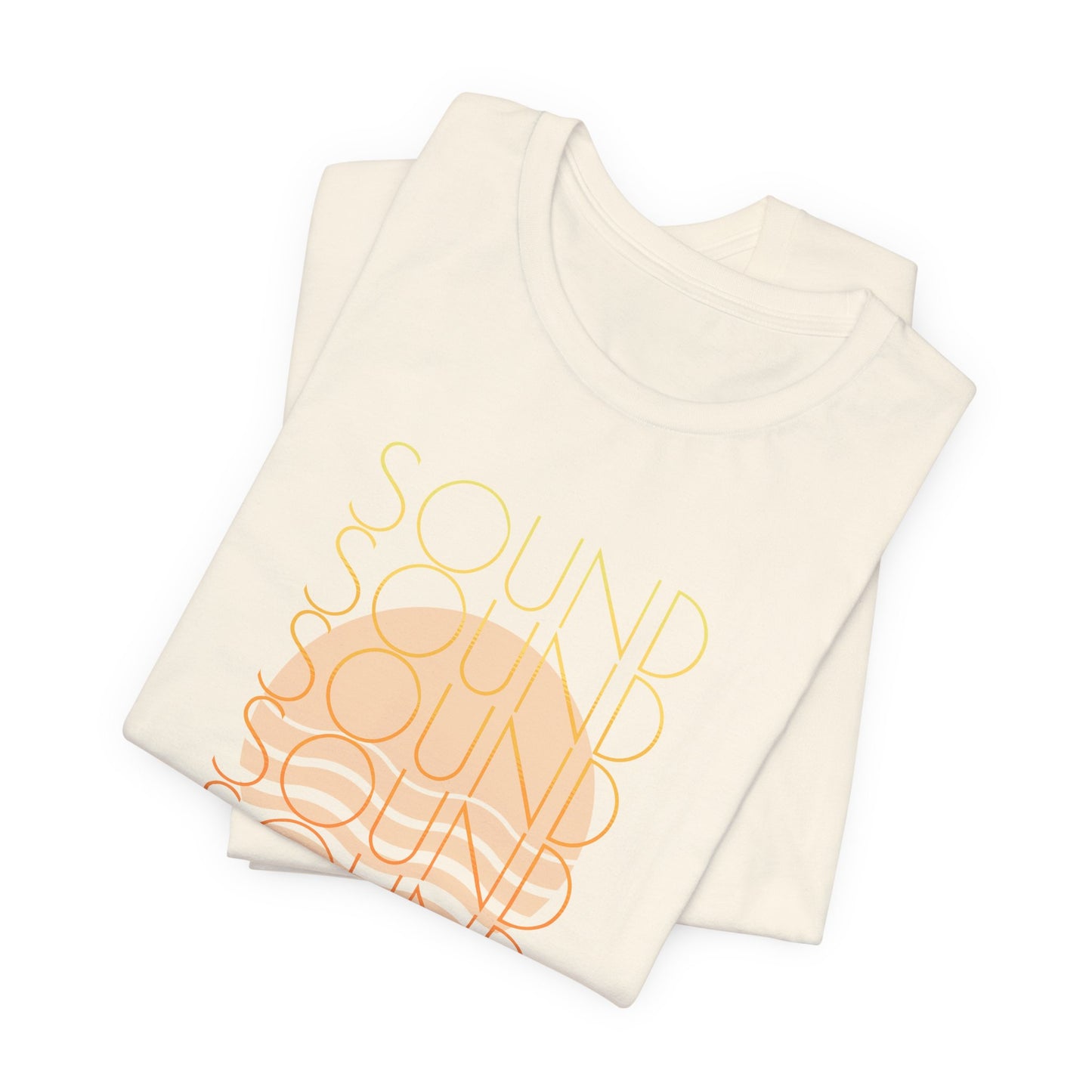 SOUND WAVES (B+C Unisex tee)