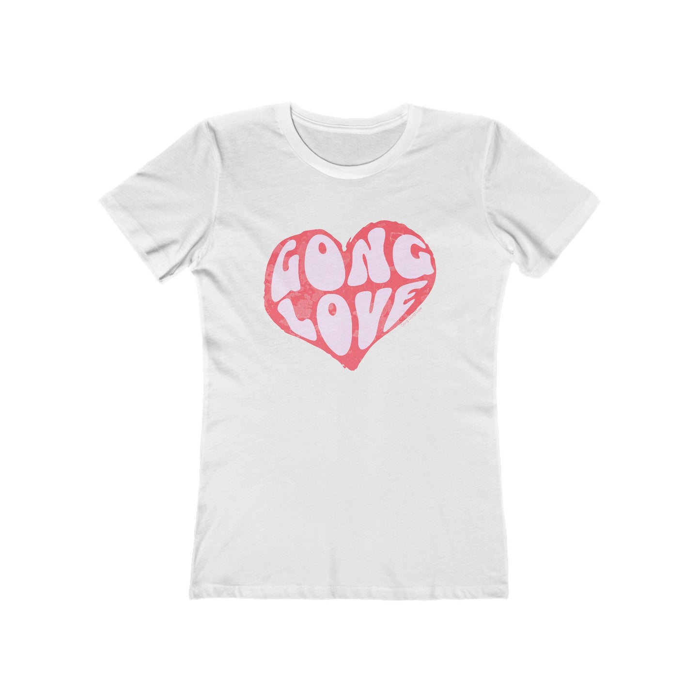 GONG LOVE HEART (Women's fit tee)